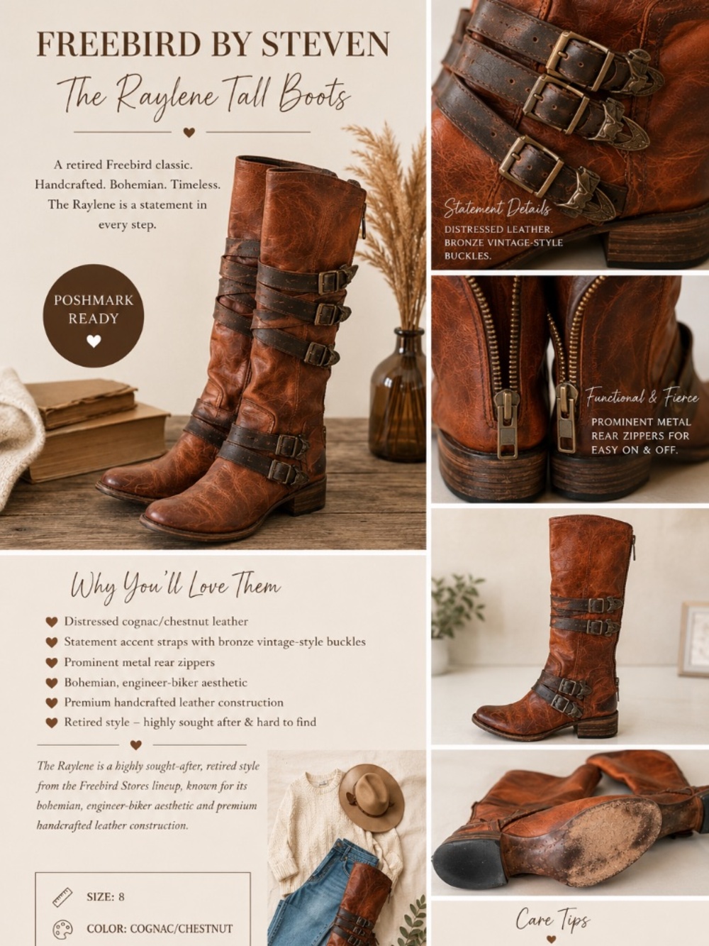 Freebird boots Raylene